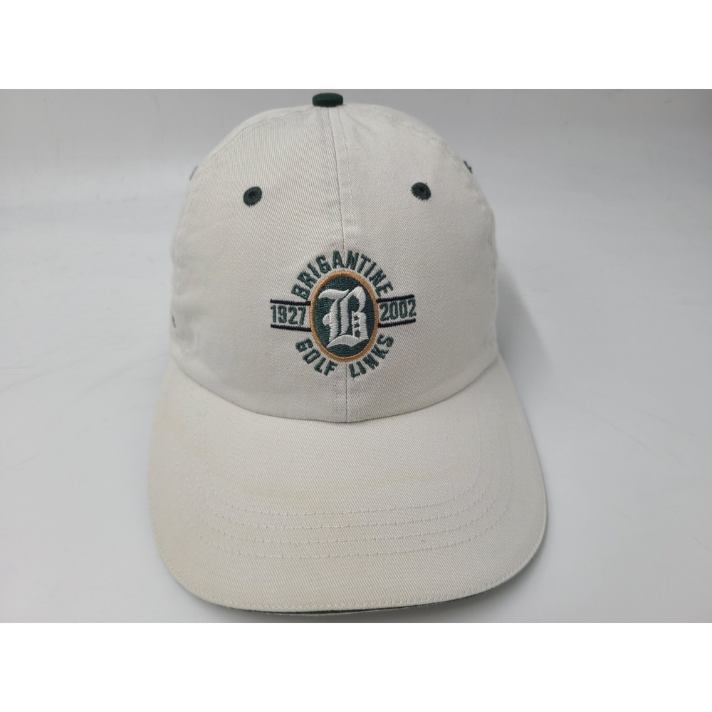 Vintage Brigantine Golf Links 2002 Ahead Strapback Adjustable Hat Cap Course Men